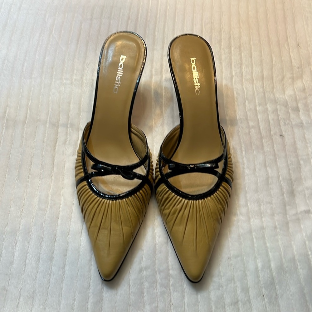 Ballistic open back heels